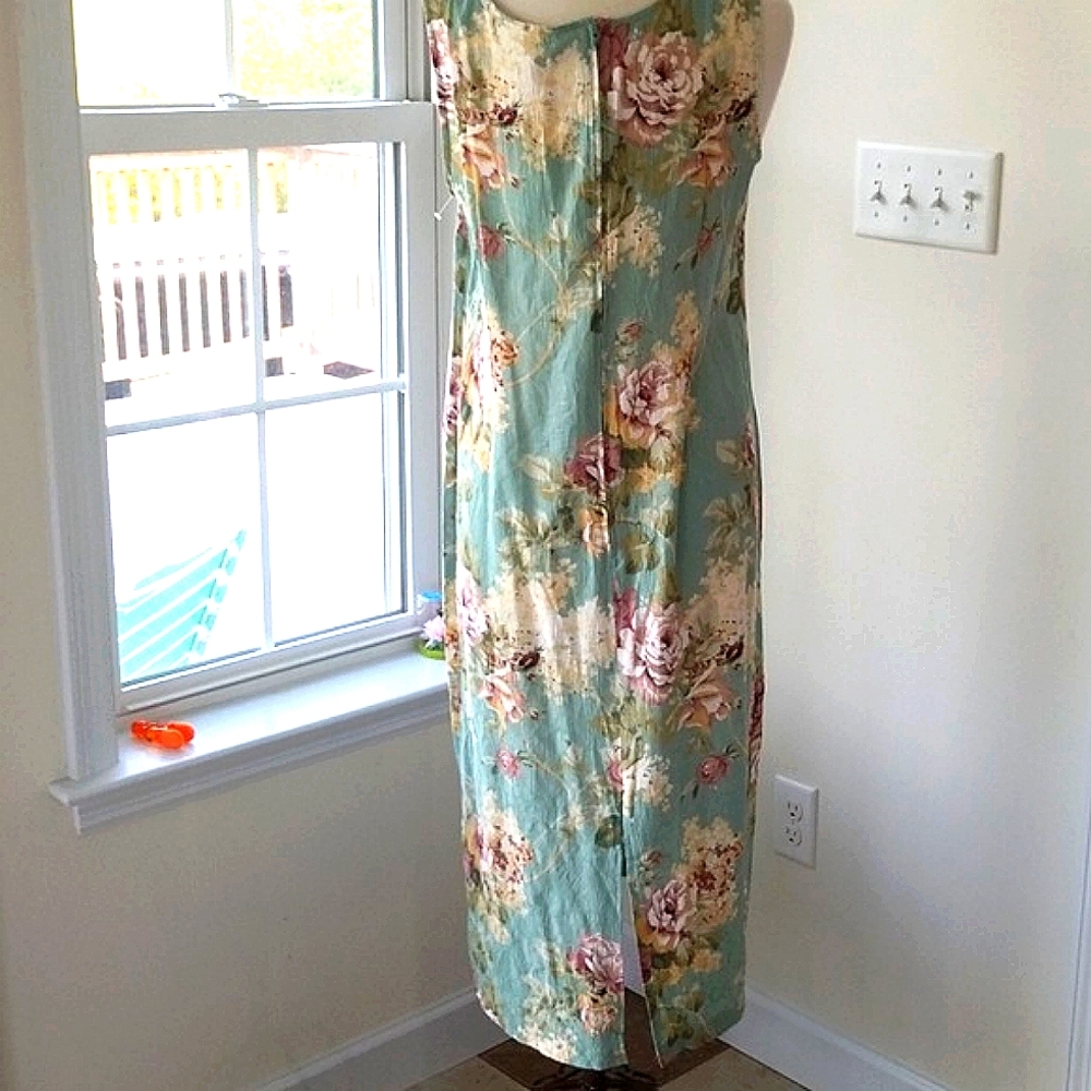 Dress Barn 💛Sleeveless Muu Muu Style Dress - Picture 5 of 8